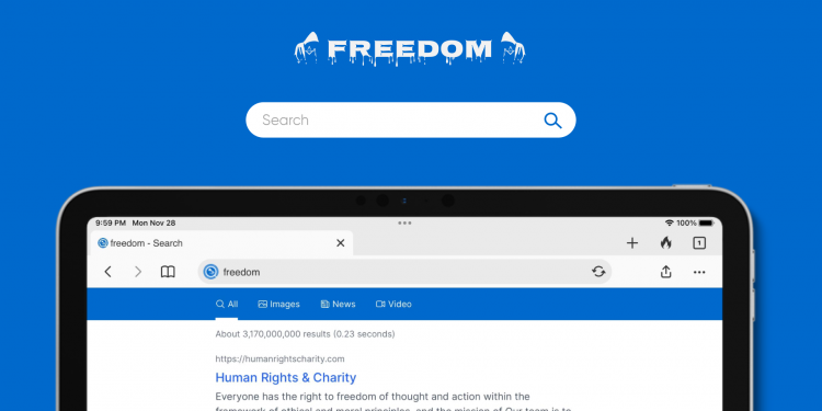 Freedom Search: Поисковик без границ и слежки